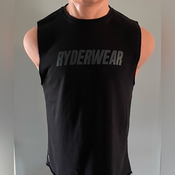 EUC Ryderwear Men's Tank, Shirt, Style: XMT-BFM202, Black Size: 2XL  Like-New - Picture 1 of 5